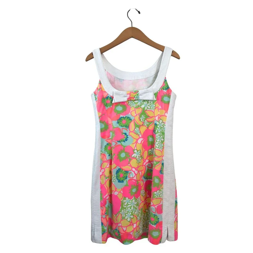 Lilly Pulitzer Darcy Shift Dress Ice Cream Social Print Size 10 - Picture 3 of 8